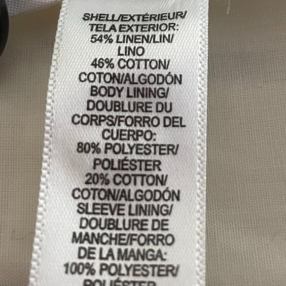 LOFT Linen Cotton Blend Blazer - Picture 7 of 7